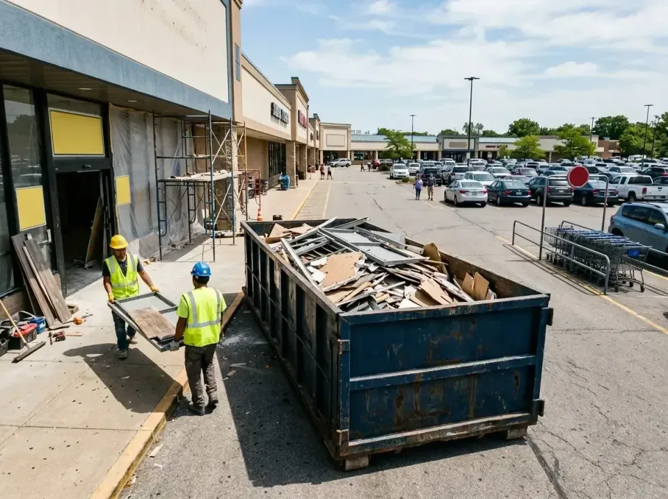 retail-store-renovation-debris-003 — frequently asked questions, Roll-off Dumpster Rentals in Park Forest, IL
